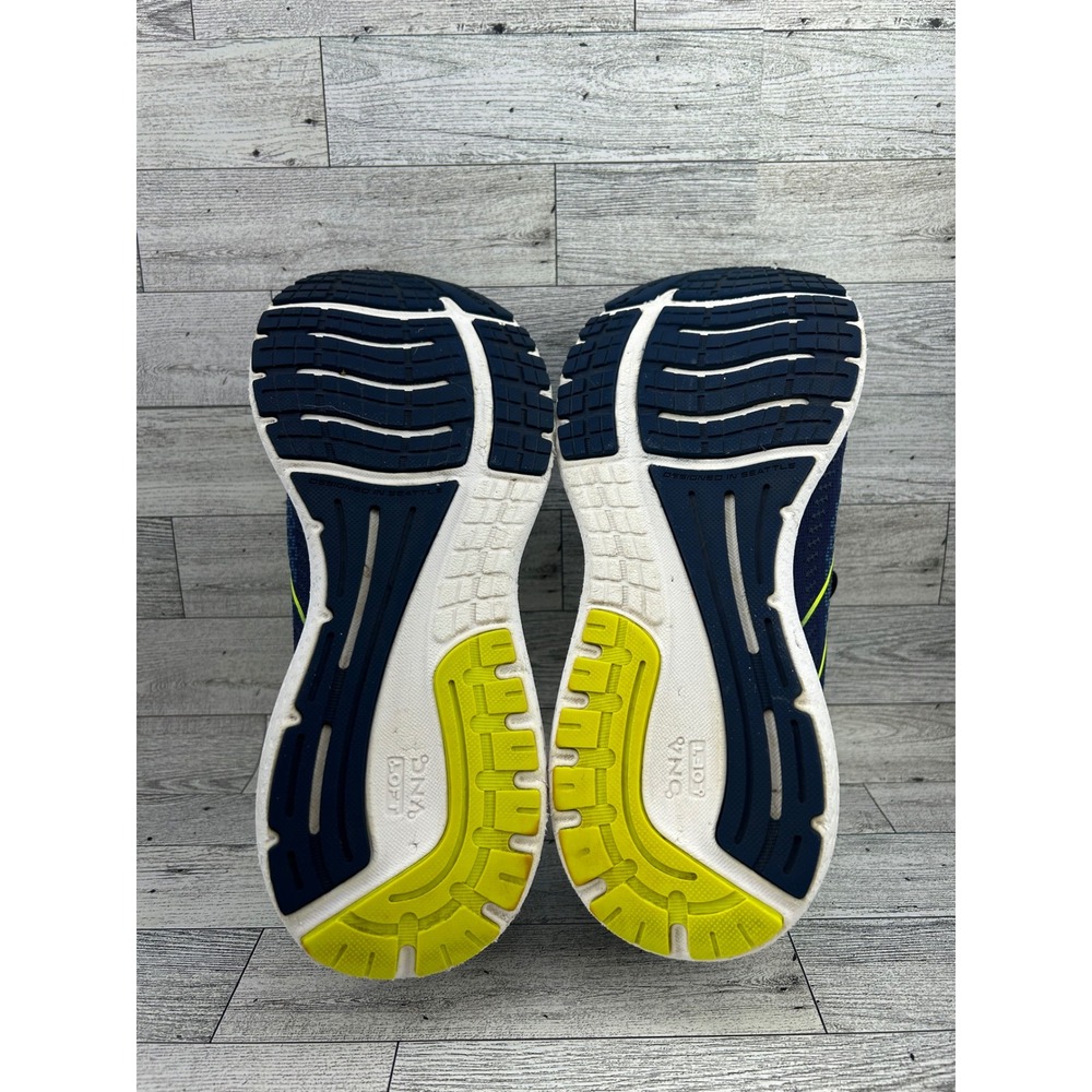 Brooks Glycerin 19 Men Running Shoes Navy Blue Lime 1103561D443 Size 9.5D - Picture 16 of 16
